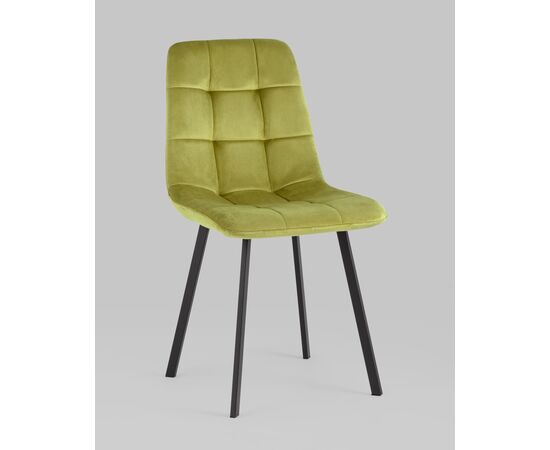 Стул Chilly велюр фисташковый, изображение 2 | Интернет магазин мебели и декора LifeDekor
