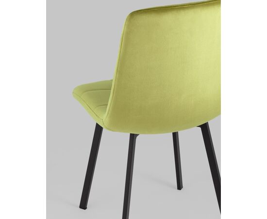 Стул Chilly велюр фисташковый, изображение 9 | Интернет магазин мебели и декора LifeDekor