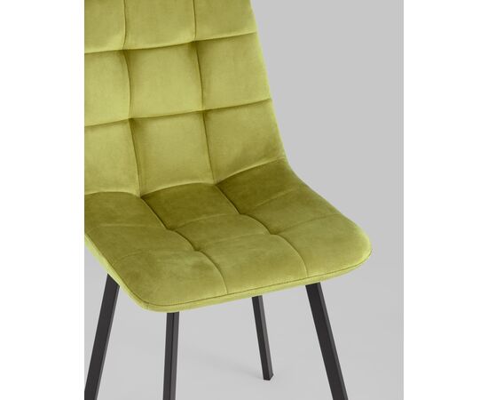 Стул Chilly велюр фисташковый, изображение 10 | Интернет магазин мебели и декора LifeDekor