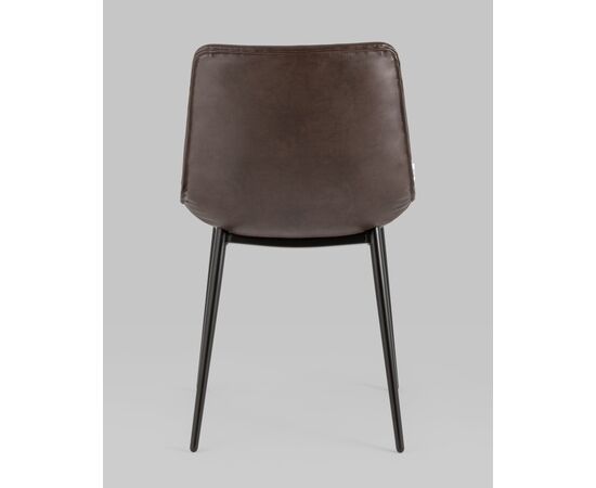 Стул Деймон экокожа коричневый, изображение 5 | Интернет магазин мебели и декора LifeDekor