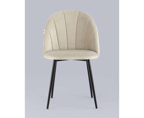 Стул Логан NEW велюр бежевый, изображение 7 | Интернет магазин мебели и декора LifeDekor