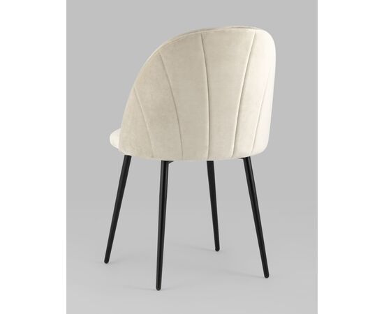 Стул Логан NEW велюр бежевый, изображение 10 | Интернет магазин мебели и декора LifeDekor