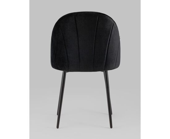 Стул Логан NEW велюр черный, изображение 7 | Интернет магазин мебели и декора LifeDekor