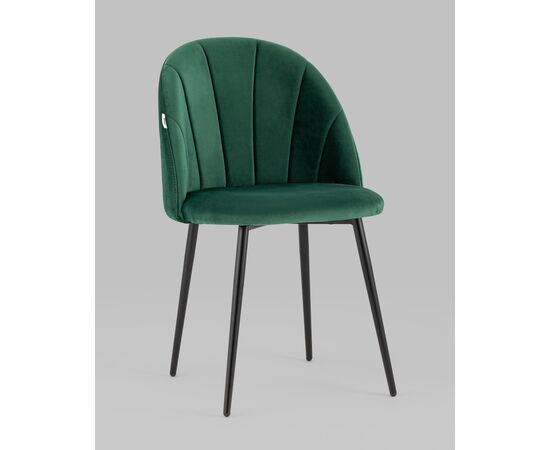 Стул Логан NEW велюр зеленый, изображение 2 | Интернет магазин мебели и декора LifeDekor