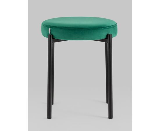 Табурет Рио велюр зеленый, изображение 3 | Интернет магазин мебели и декора LifeDekor