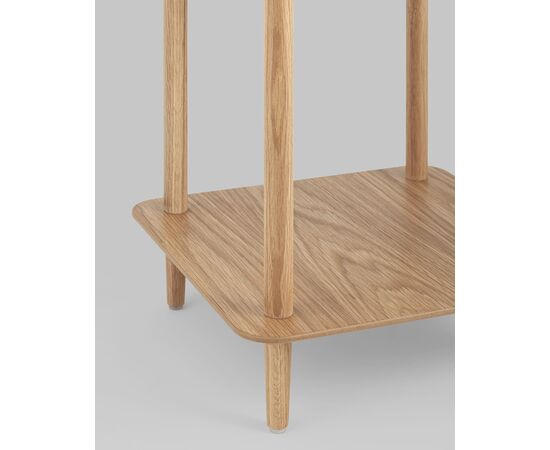 Журнальный столик Stiff 40*40 светлое дерево, изображение 4 | Интернет магазин мебели и декора LifeDekor