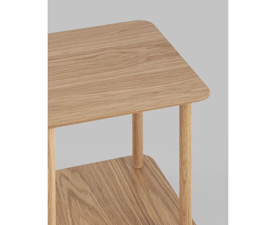 Журнальный столик Stiff 40*40 светлое дерево, изображение 6 | Интернет магазин мебели и декора LifeDekor