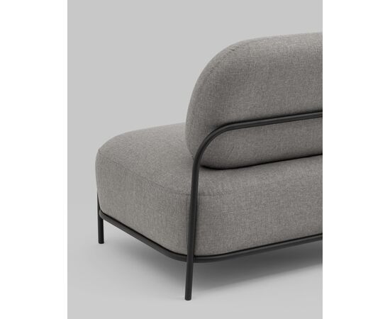 Диван Стоун рогожка серый, изображение 8 | Интернет магазин мебели и декора LifeDekor