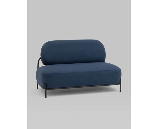 Диван Стоун рогожка синий, изображение 2 | Интернет магазин мебели и декора LifeDekor