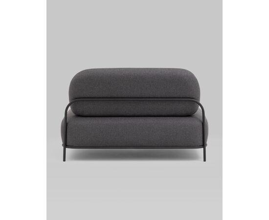 Диван Стоун рогожка тёмно-серый, изображение 6 | Интернет магазин мебели и декора LifeDekor