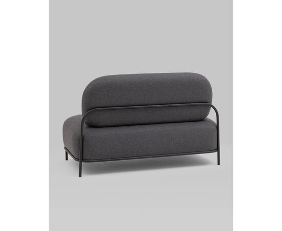 Диван Стоун рогожка тёмно-серый, изображение 7 | Интернет магазин мебели и декора LifeDekor