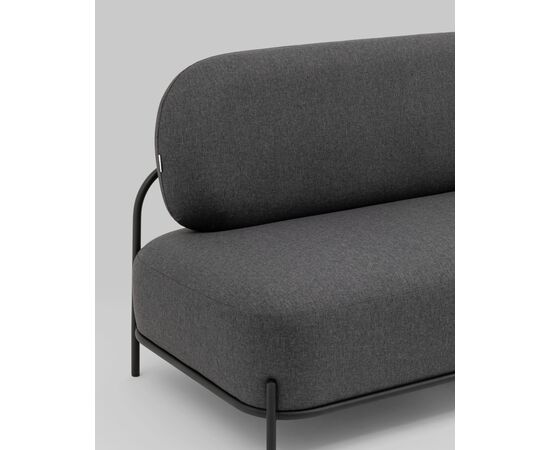 Диван Стоун рогожка тёмно-серый, изображение 9 | Интернет магазин мебели и декора LifeDekor