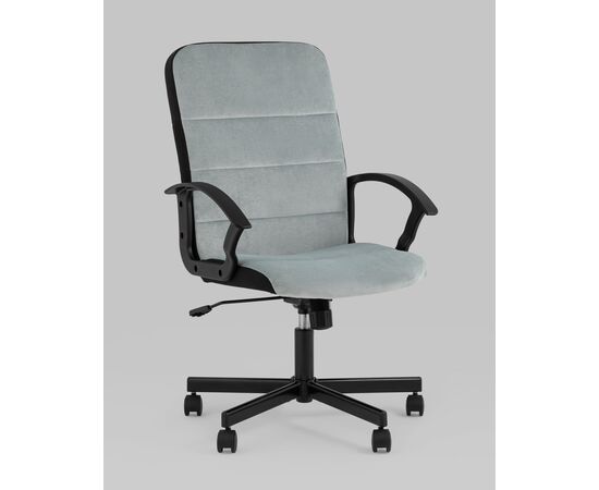 Компьютерное кресло TopChairs ST-TRACER серо-голубой, изображение 2 | Интернет магазин мебели и декора LifeDekor