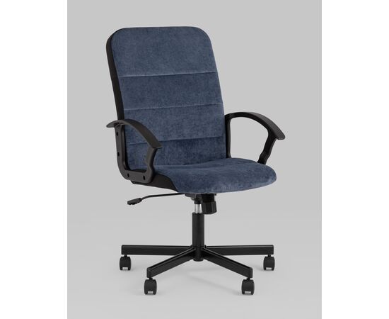 Компьютерное кресло TopChairs ST-TRACER темно-синий, изображение 2 | Интернет магазин мебели и декора LifeDekor