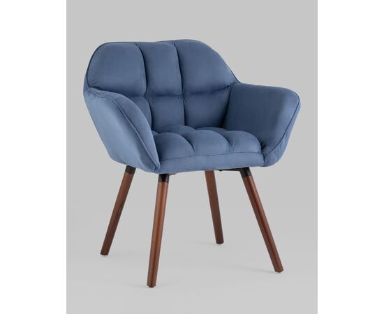 Кресло Брайан глубокий синий, изображение 2 | Интернет магазин мебели и декора LifeDekor