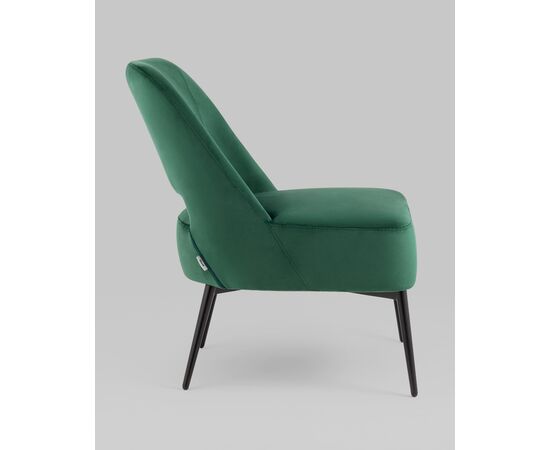 Кресло лаунж Бостон велюр зелёный, изображение 6 | Интернет магазин мебели и декора LifeDekor