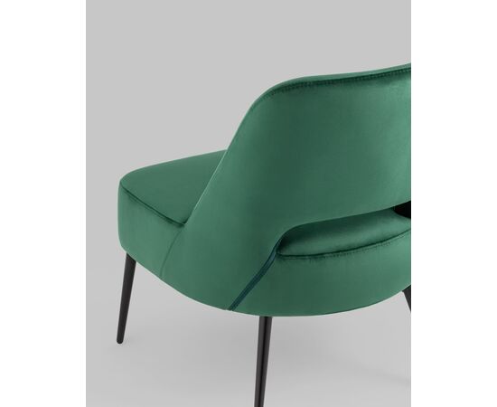Кресло лаунж Бостон велюр зелёный, изображение 9 | Интернет магазин мебели и декора LifeDekor