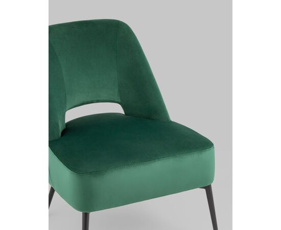 Кресло лаунж Бостон велюр зелёный, изображение 10 | Интернет магазин мебели и декора LifeDekor