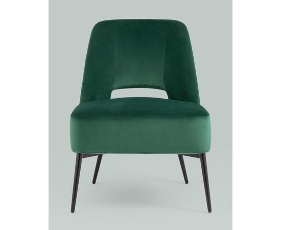 Кресло лаунж Бостон велюр зелёный, изображение 5 | Интернет магазин мебели и декора LifeDekor