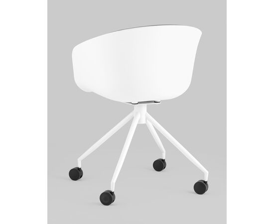 Кресло офисное LIBRA рогожка серый, изображение 8 | Интернет магазин мебели и декора LifeDekor