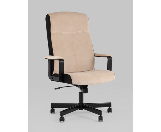 Кресло руководителя TopChairs ST-DOMINGO песочный, изображение 2 | Интернет магазин мебели и декора LifeDekor