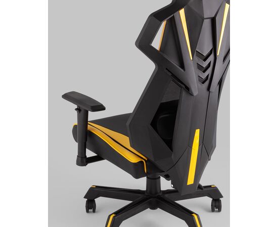 Кресло спортивное TopChairs Рэтчэт желтый, изображение 10 | Интернет магазин мебели и декора LifeDekor