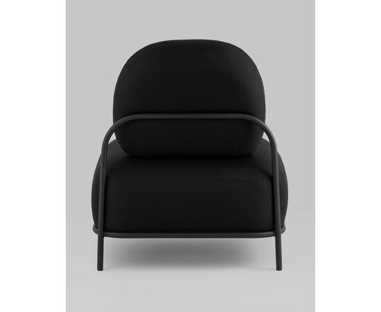 Кресло Стоун рогожка черный, изображение 5 | Интернет магазин мебели и декора LifeDekor