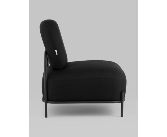 Кресло Стоун рогожка черный, изображение 4 | Интернет магазин мебели и декора LifeDekor