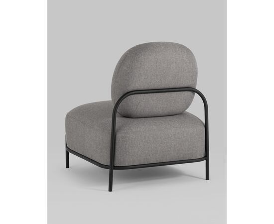 Кресло Стоун рогожка серый, изображение 15 | Интернет магазин мебели и декора LifeDekor