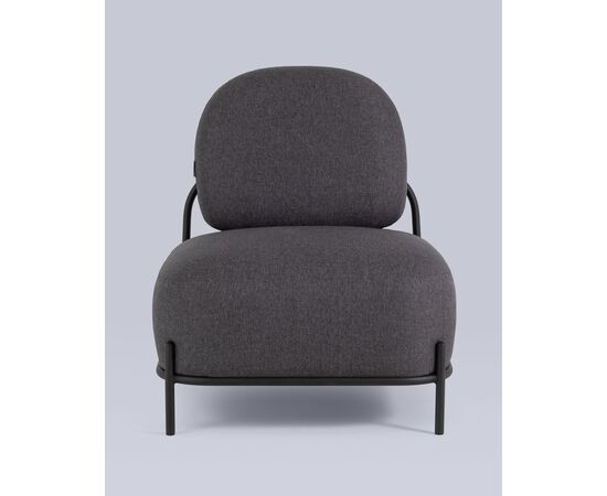 Кресло Стоун рогожка тёмно-серый, изображение 7 | Интернет магазин мебели и декора LifeDekor