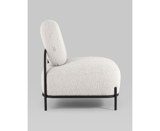 Кресло Стоун ткань букле молочный, изображение 13 | Интернет магазин мебели и декора LifeDekor