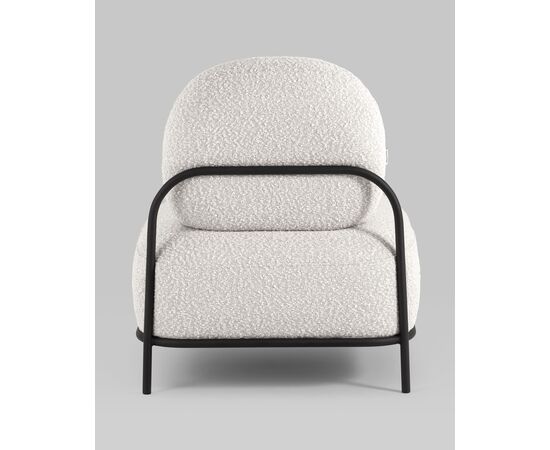 Кресло Стоун ткань букле молочный, изображение 14 | Интернет магазин мебели и декора LifeDekor