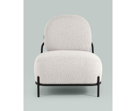 Кресло Стоун ткань букле молочный, изображение 12 | Интернет магазин мебели и декора LifeDekor