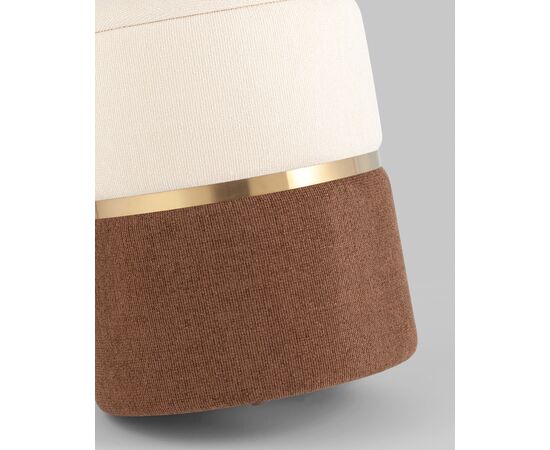 Пуф Кэрри с ящиком шенилл коричневый, изображение 20 | Интернет магазин мебели и декора LifeDekor