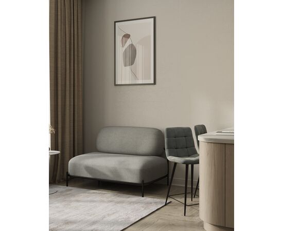 Диван Стоун рогожка серый, изображение 3 | Интернет магазин мебели и декора LifeDekor