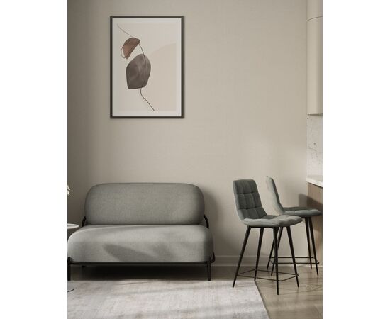 Диван Стоун рогожка серый, изображение 4 | Интернет магазин мебели и декора LifeDekor