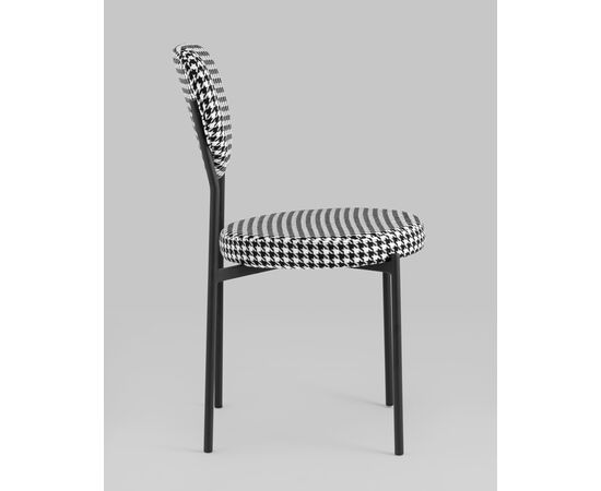 Стул Барбара черно-белый, изображение 4 | Интернет магазин мебели и декора LifeDekor