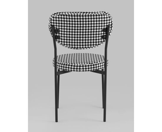 Стул Барбара черно-белый, изображение 5 | Интернет магазин мебели и декора LifeDekor