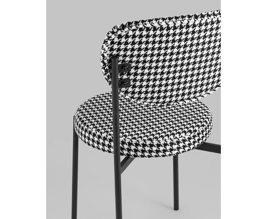 Стул Барбара черно-белый, изображение 7 | Интернет магазин мебели и декора LifeDekor