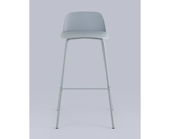 Стул барный Mist серо-голубой, изображение 3 | Интернет магазин мебели и декора LifeDekor