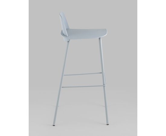 Стул барный Mist серо-голубой, изображение 4 | Интернет магазин мебели и декора LifeDekor
