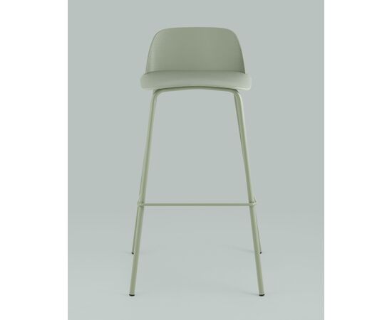 Стул барный Mist серо-зеленый, изображение 3 | Интернет магазин мебели и декора LifeDekor
