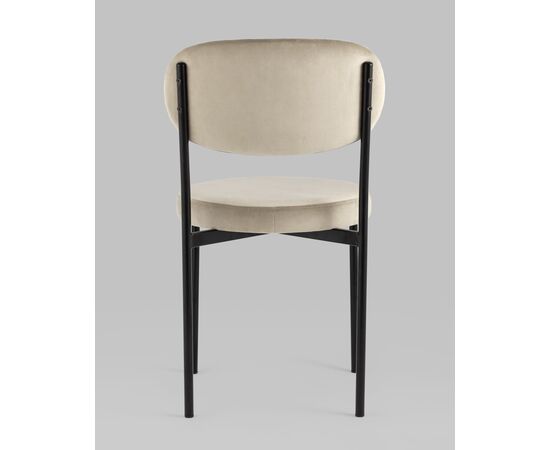 Стул Бриф NEW велюр бежевый, изображение 7 | Интернет магазин мебели и декора LifeDekor