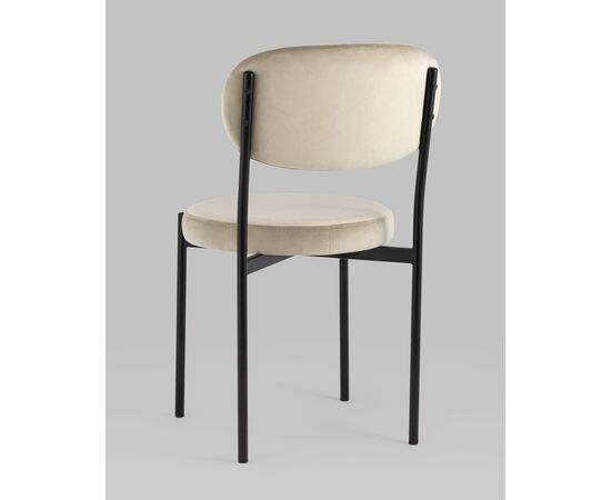 Стул Бриф NEW велюр бежевый, изображение 8 | Интернет магазин мебели и декора LifeDekor