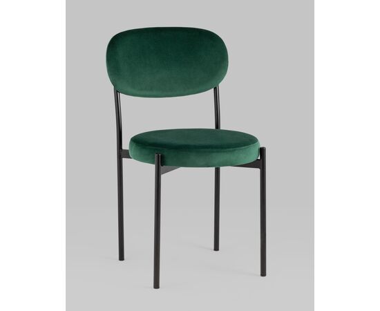 Стул Бриф NEW велюр зелёный, изображение 2 | Интернет магазин мебели и декора LifeDekor