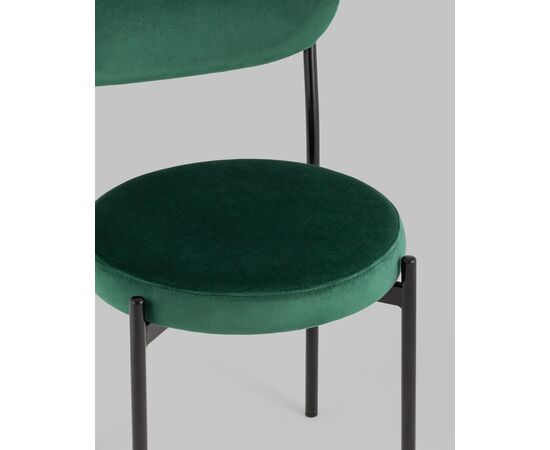 Стул Бриф NEW велюр зелёный, изображение 10 | Интернет магазин мебели и декора LifeDekor