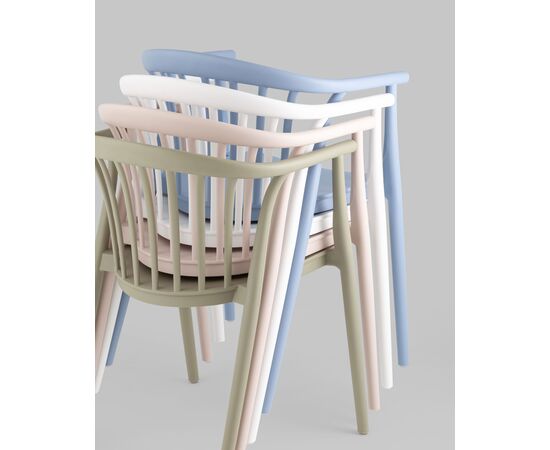 Стул Campo пластик белый, изображение 10 | Интернет магазин мебели и декора LifeDekor