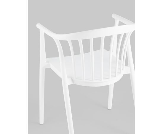 Стул Campo пластик белый, изображение 7 | Интернет магазин мебели и декора LifeDekor