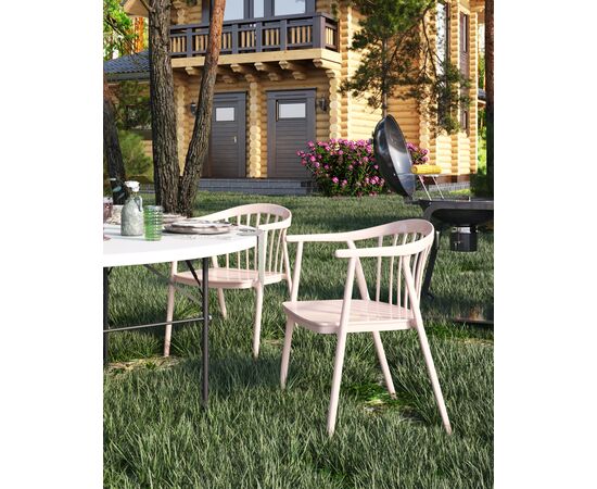 Стул Campo пластик бежевый, изображение 3 | Интернет магазин мебели и декора LifeDekor