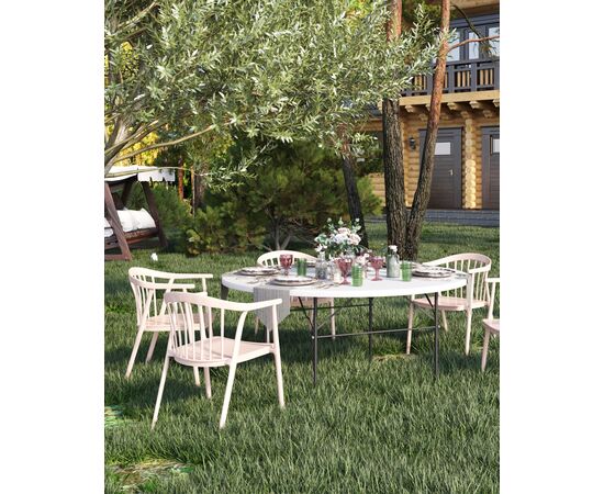 Стул Campo пластик бежевый, изображение 4 | Интернет магазин мебели и декора LifeDekor